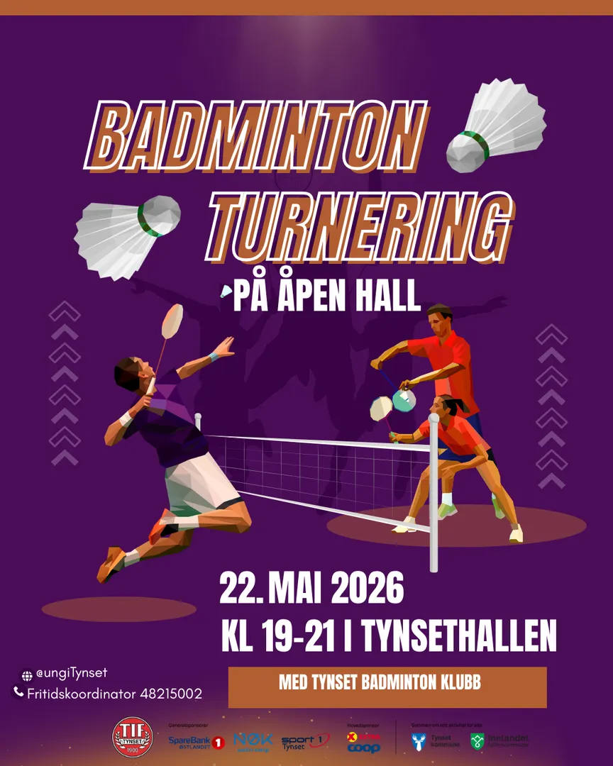 Badminton turnering